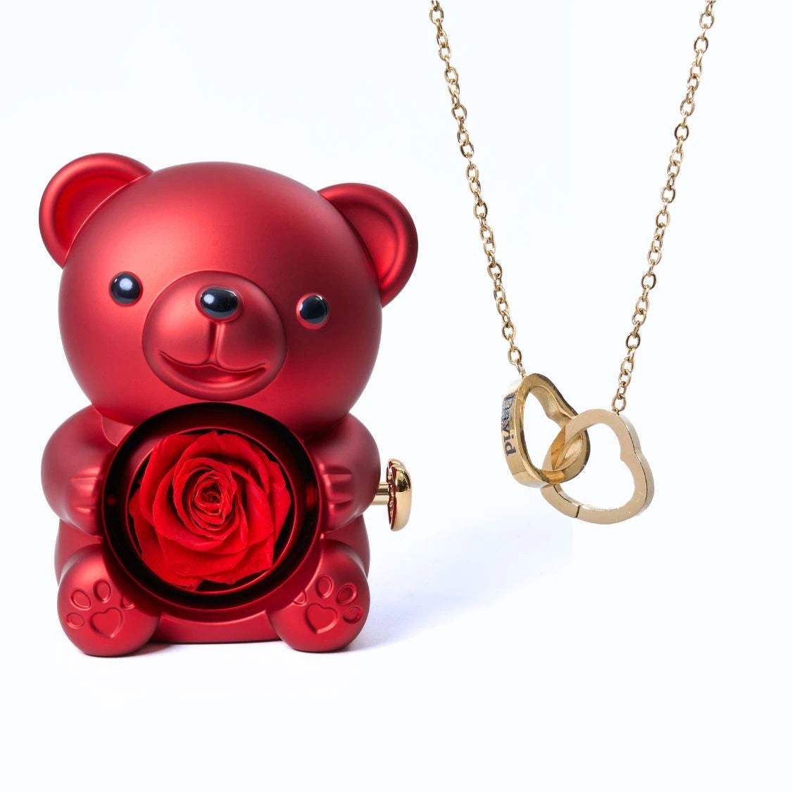 Eeuwige Beer met gepersonaliseerde ketting