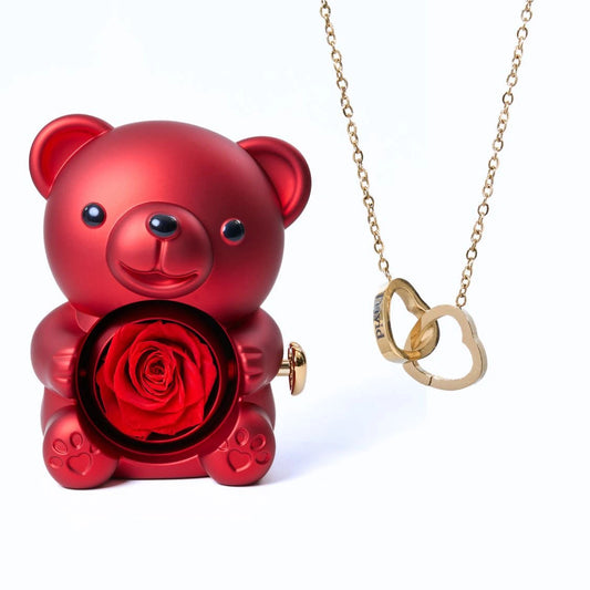 Eeuwige Beer met gepersonaliseerde ketting