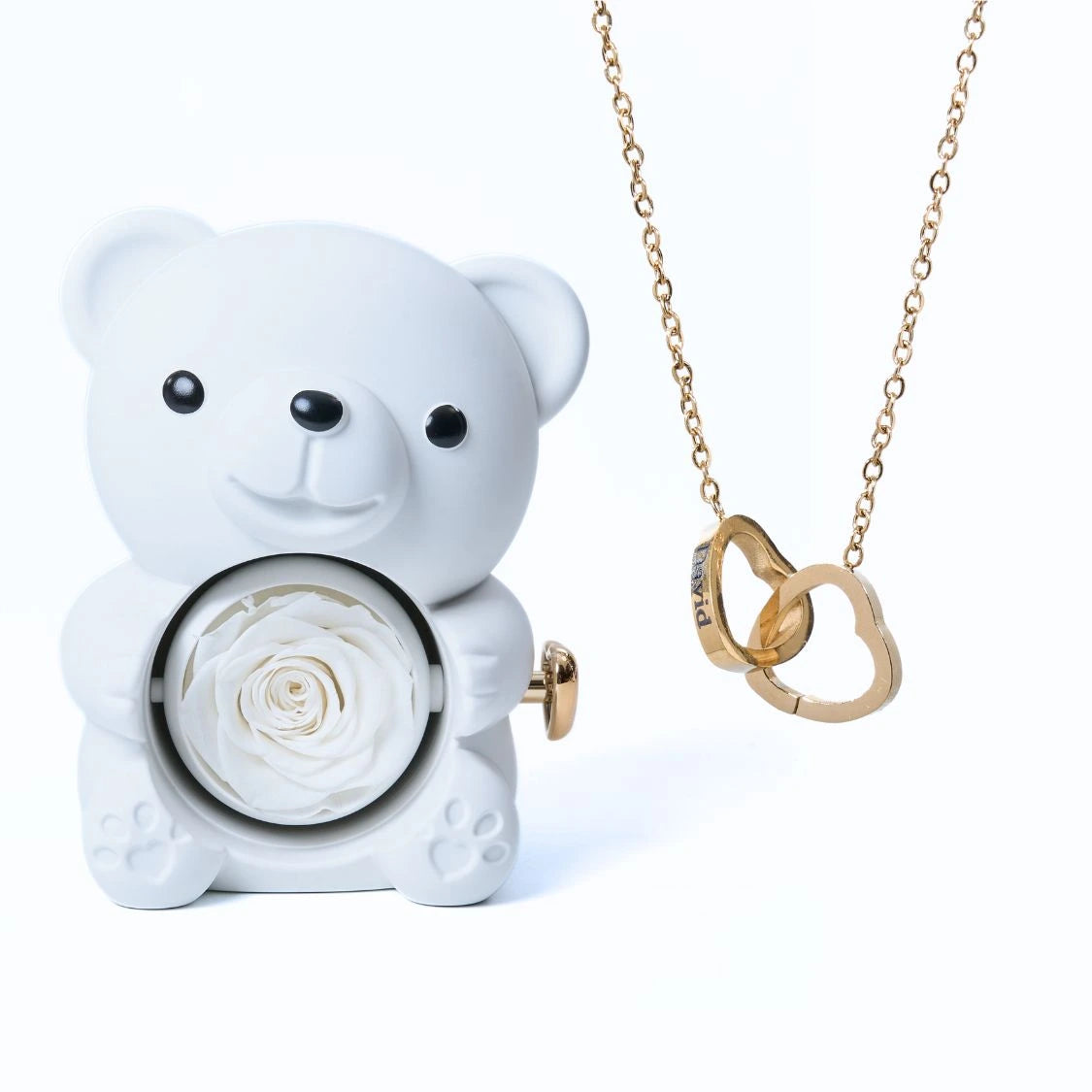 Eeuwige Beer met gepersonaliseerde ketting