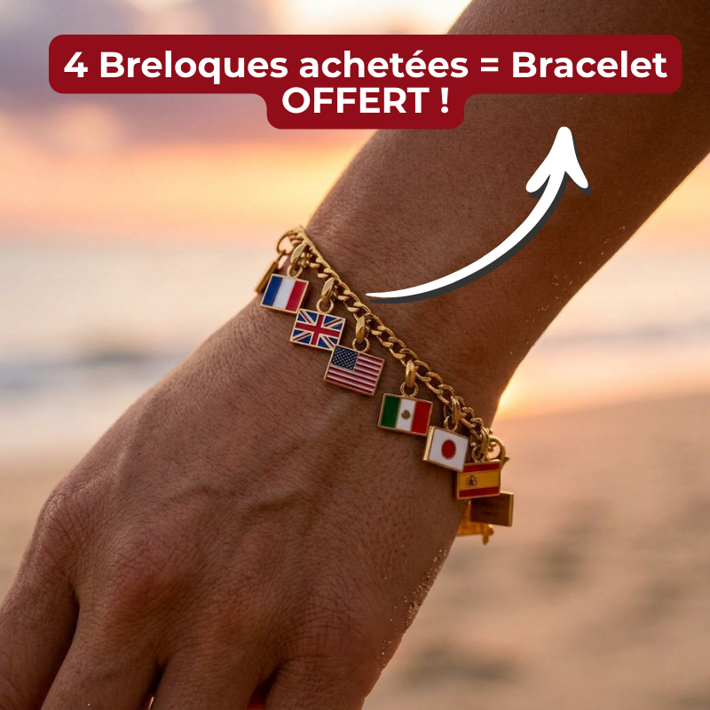 Breloque Pays