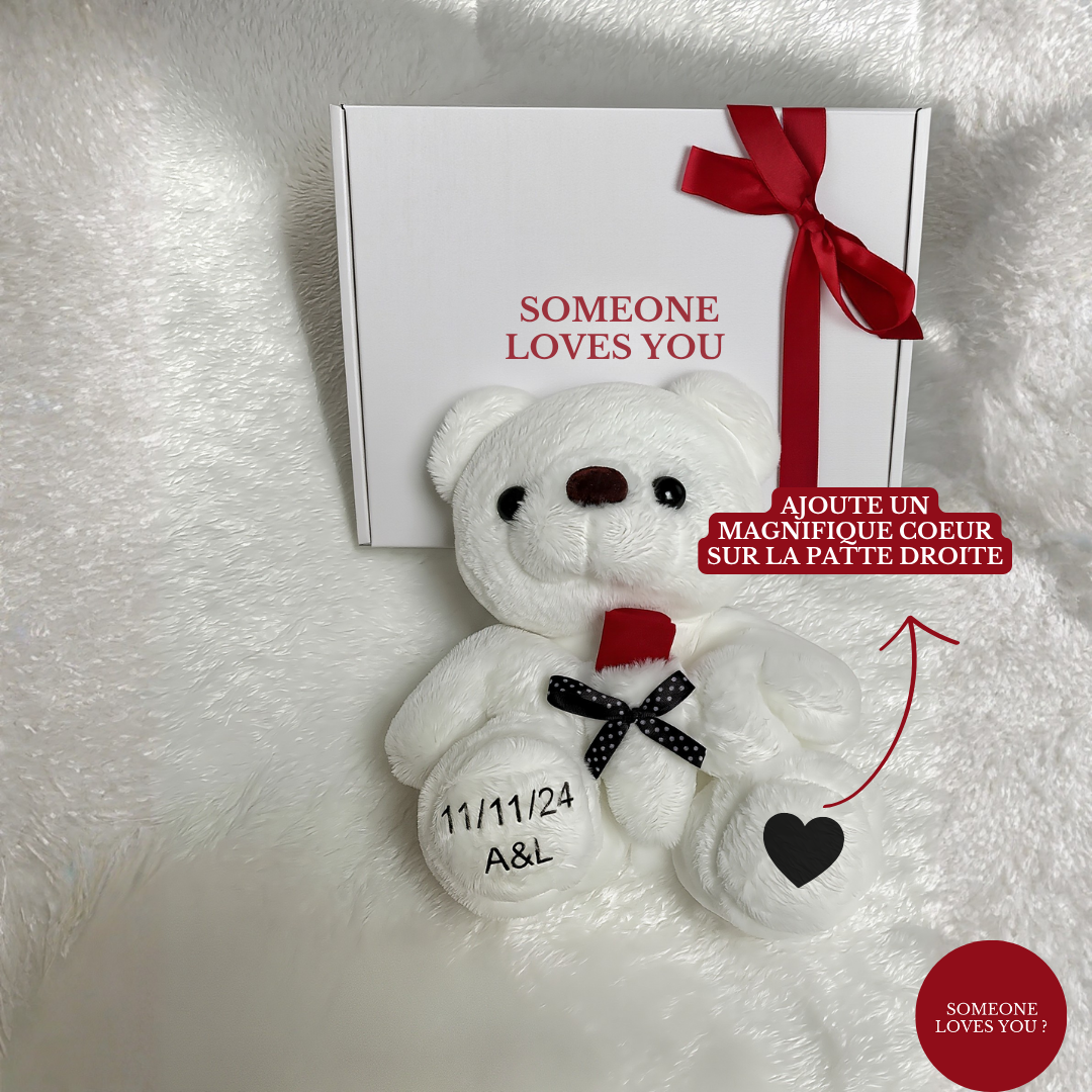 Gepersonaliseerde teddybeer - De Haddy